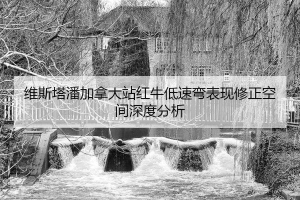 维斯塔潘加拿大站红牛低速弯表现修正空间深度分析